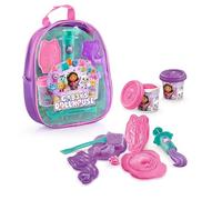 Canal Toys Gabbys Dollhouse GAB 002 Dough Backpack, Various | Includes 2 Pots of Pink & Purple Dough, Character Moulds & Shaping Tools | Creative Arts & Crafts Toy for Imaginative Play