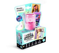 Canal Toys Music Creator Mini Speaker - Portable Wireless LED Speaker | Customisable 3W Mini Speaker with Colour-Changing Lights, Stickers, Marker, Keychain Clip and USB-C Rechargeable Battery