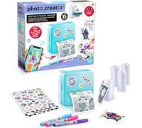 Canal Toys Photo Creator Instant Pocket Printer, Blue, Mini Printer, AI App, 3 R