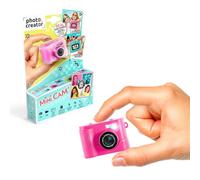 Canal Toys - Photo Creator - Mini Cam' Digital Camera and Video - Compact - with Key Ring and 1GB SD Card Included - CLK 061, Pink
