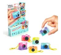 Canal Toys - Photo Creator - Mini Digital CAM Bicolor - Mini Digital Camera for Children and Video - Gift from 8 Years Old - 14 Filters - Flash + Microphone- Travel Format - Assorted - CLK 066