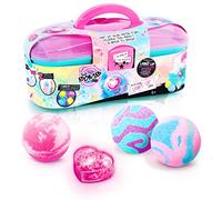 Canal Toys - So Bomb DIY - Light Up Bath Bomb Kit Carry Case for Children - Creative Activity Set with Moulds Powders and Light Up Figurines - Bath Time Activity - Gift for Children 6 + - OFG 133
