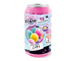 Canal Toys - So Bomb - Mini Bath Bomb Can - Set of 12 Scented Bath Bombs with 6 Surprise Charms - Relaxing and Playful Bath for Children and Adults - Wellbeing Gift Idea - BBD 046