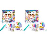 Canal Toys - So Slime - 10 Personalised Slime Kit - +100 Combinations - No Glue - Mix & Decorate - Accessories Included - DIY Set for Creative Fun - Gift for Children 6 Years + - SSC 184 (Pack of 2)