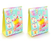 Canal Toys Squish Squish Squishy DIY Kit - Squishy Making Kit for Kids | Make Your Own Squishy Toy with Colours, Mould & Decorations | Soft Sensory Craft Kit Age 6+ | Styles May Vary (Pack of 2)