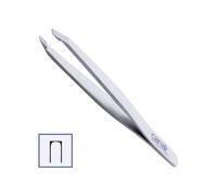Canal Tweezers Straight Satin