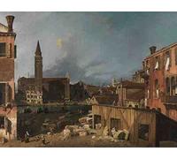 Canaletto The StonemasonS Yard A4 10x8 Photo Print Poster