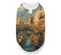 Canalettos Bucentaur's Return Venice Italy Dog Shirts Pullover Pet Vest T-shirts for Small Medium Dogs & Cats