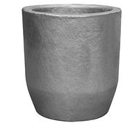 CANALHOUT 12.3KG Silicon Carbide Graphite Crucibles,Crucibles for Melting Metal,Withstand The High Temperature 1800℃(3272°F),Melting Casting Refining Aluminum Gold Silver Copper
