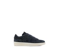 Canali panelled lace-up suede sneakers - Blue 41-42-43-44-45