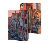 Canals Venice Italy Sunset Slim Protective Case Auto Wake Sleep Cover Kickstand Compatible with ipad Mini6 (8.3in)
