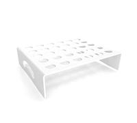 Canape/Cone Tray Strong and Very Durable Made from 5mm White Acrylic