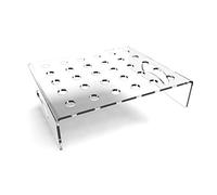 Canape/Cone Tray Strong for Mini Pidy Cones Very Tough (Clear)