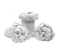 Canape King Paper Chop Frills - Disposable Chicken & Cutlet Frills - White Meat Bone Covers for Lamb, Pork & Roast Presentation - Catering & Party Food Decorations (100)