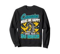 Canary Bird Canaries make me cheerful singing bird Canaries Sweatshirt
