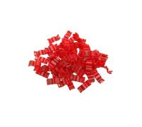 Canary Clip Ring Bird Pigeon Parrot Leg Rings Small Birds Foot Rings With Number Clip Ring Inner Diameter 2.7mm 3mm 4mm 4.5mm 5mm,Red,4mm - 30Pcs