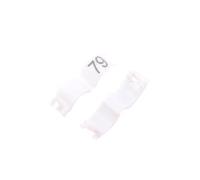Canary Clip Ring Inner Diameter 2.7mm 3mm 4mm 4.5mm 5mm Bird Pigeon Parrot Leg Rings Small Birds Foot Rings With Number,White,5mm - 20Pcs
