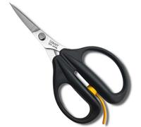 CANARY Craft Scissors All Purpose Heavy Duty Precision Thin Curved Sharp Tips, Japanese Stainless Steel Blade, Spring Loaded Hand Shears Tool for Fabric, Rubber, Quilting, Patchwork, Made in Japan