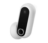Canary Flex Outdoor Indoor Home Security Camera | Weatherproof, Wire-free or Plugged in, 2-Way Talk, Motion Alerts, Works with Alexa, Google Assistant, Baby Monitor, WiFi IP