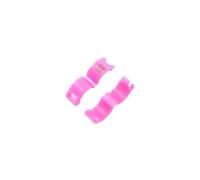 Canary Foot Ring Bird Pigeon Parrot Leg Ring Small Bird Foot Ring With Number Clip Ring Pet Bird Training Mark Ring,Pink,2.7mm - 20Pcs