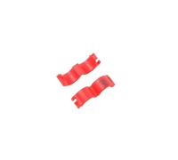 Canary Foot Ring Bird Pigeon Parrot Leg Ring Small Bird Foot Ring With Number Clip Ring Pet Bird Training Mark Ring,Red,4.5mm - 20Pcs