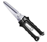 CANARY Heavy Duty Aviation Snips Spring Loaded Tin and Metal Cutting Scissors for Straight Cut and Wire Cut (Arm Wrestler Hard Snips Long)