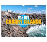 CANARY ISLANDS by CAMPER VAN (Wall Calendar 2027 DIN A3 landscape), CALVENDO 12 Month Wall Calendar: The breathtaking landscapes of the Canary Islands discovered by camper van