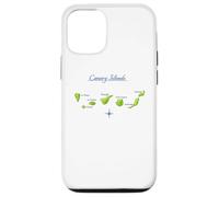 Canary Islands Map Tenerife Gran Canaria La Gomera Lanzarote Case for iPhone 12/12 Pro