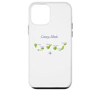 Canary Islands Map Tenerife Gran Canaria La Gomera Lanzarote Case for iPhone 12 mini