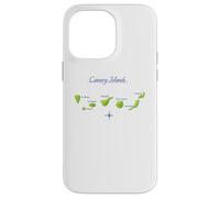 Canary Islands Map Tenerife Gran Canaria La Gomera Lanzarote Case for iPhone 14 Pro Max