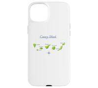 Canary Islands Map Tenerife Gran Canaria La Gomera Lanzarote Case for iPhone 15 Plus
