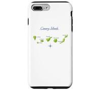 Canary Islands Map Tenerife Gran Canaria La Gomera Lanzarote Case for iPhone 7 Plus/8 Plus