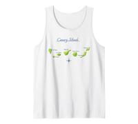 Canary Islands Map Tenerife Gran Canaria La Gomera Lanzarote Tank Top