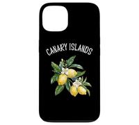 Canary Islands Spain Lemon Art Spanish Fruit Lover Vintage Case for iPhone 13