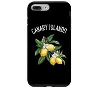 Canary Islands Spain Lemon Art Spanish Fruit Lover Vintage Case for iPhone 7 Plus/8 Plus