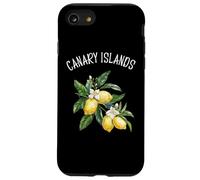 Canary Islands Spain Lemon Art Spanish Fruit Lover Vintage Case for iPhone SE (2020) / 7 / 8