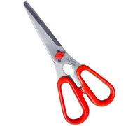 CANARY Japanese Kitchen Scissors Come Apart Dishwasher Safe Blade, Easy Clean Easy Cut Kitchen Shears with Removable Blades, Made in Japan, Rust Resistant Japanese Stainless Steel, Red