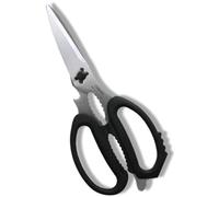CANARY Japanese Kitchen Shears Dishwasher Safe Come Apart Blade, Multipurpose Kitchen Scissors Heavy Duty, Made in Japan, Serrated Japanese Stainless Steel Blade, Black