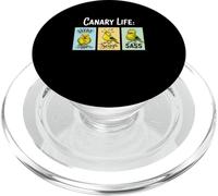 Canary Life Seeds Songs Sass Funny Bird Humor PopSockets PopGrip for MagSafe