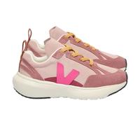 Canary Light Suede Lace-up Sneakers Pink 23EU