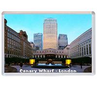 Canary Wharf - London - Jumbo Fridge Magnet BBSM573