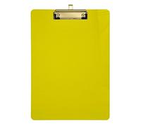 Canary Yellow Clipboards Standard Letter Size A4 Lightweight Clip Board