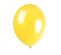 Canary Yellow Premium Latex Balloons (30cm) Pack of 50 - Vibrant Party Decorations for Birthdays, Weddings, and Events