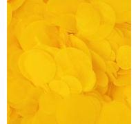 Canary Yellow Wedding Confetti | Biodegradable Canary Yellow Paper Circle Confetti | Throwing Aisle Table Decor Confetti | Celebration Baby Shower Party Ceremony