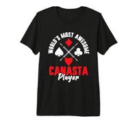 Canasta Card Game Design for A Canasta Player Premium T-Shirt