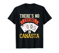 Canasta Lover Funny Card Game Team Player Lucky Canasta T-Shirt