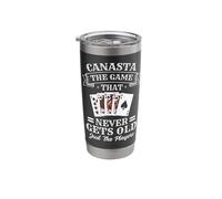 Canasta The Game That Never Gets Old Stainless Steel Insulated Tumbler
