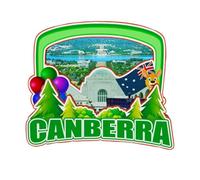 Canberra Australia Magnet Fridge Magnet Wooden 3D Landmarks Travel Collectible Souvenirs Decoration Handmade -5071