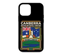 Canberra Australian Capital Territory Australia Flag Travel Case for iPhone 12 mini