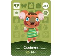 Canberra - Nintendo Animal Crossing Happy Home Designer Amiibo Card - 232